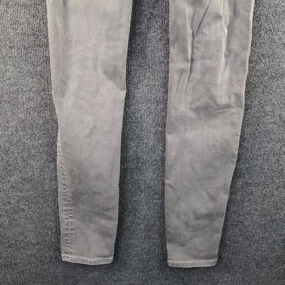 American Eagle Next Level Stretch Distressed Jeans Mens 28x34 Gray 5-Pocket - Picture 7 of 11